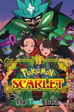 Pokémon Scarlet and Violet - The Teal Mask Box Art