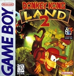 Donkey Kong Land 2 Box Art