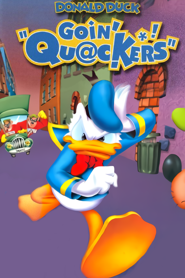 Disney's Donald Duck: Goin' Quackers Box Art